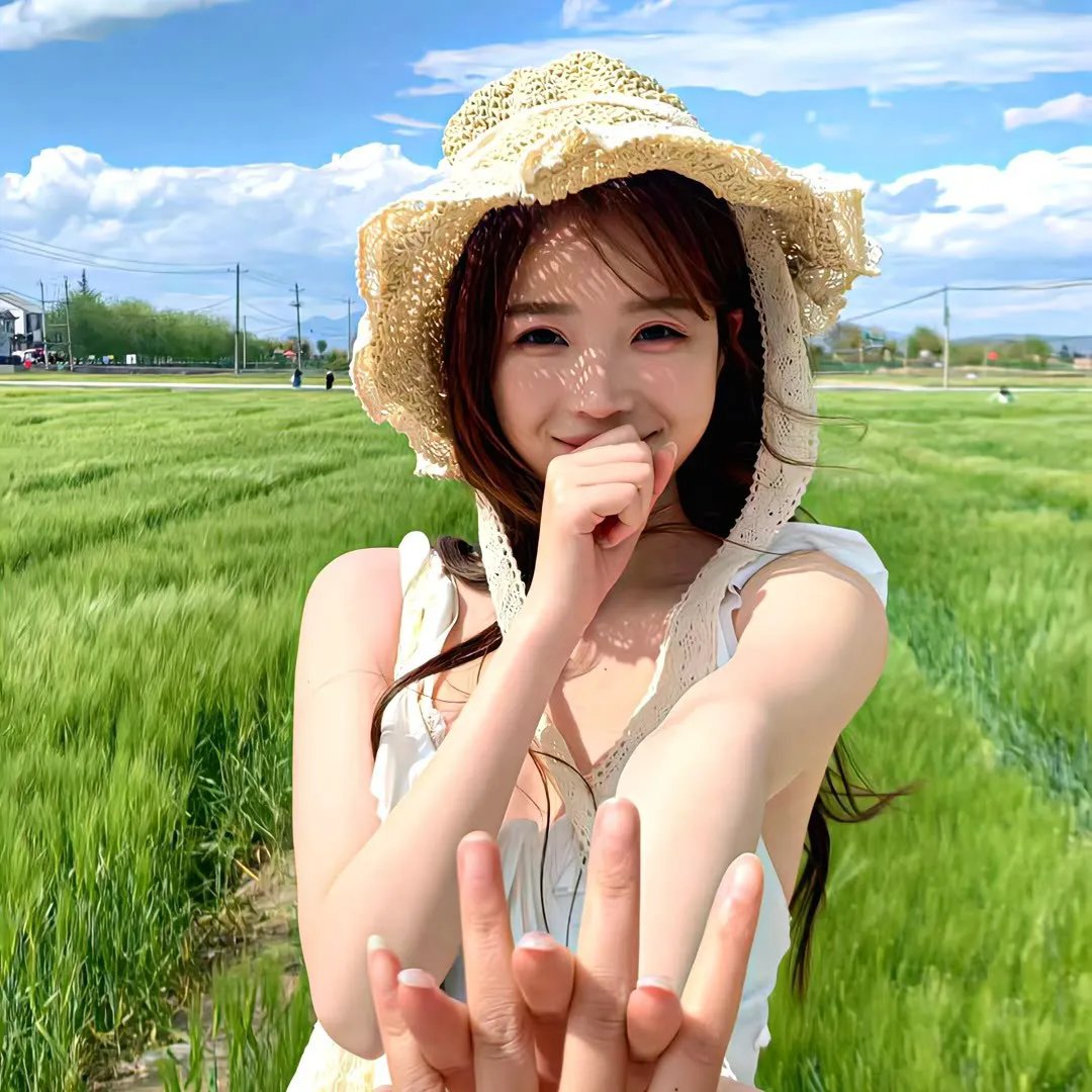 鲜花盛开的村庄